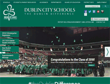 Tablet Screenshot of dublinschools.net