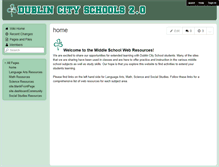 Tablet Screenshot of mswebresources.wiki.dublinschools.net